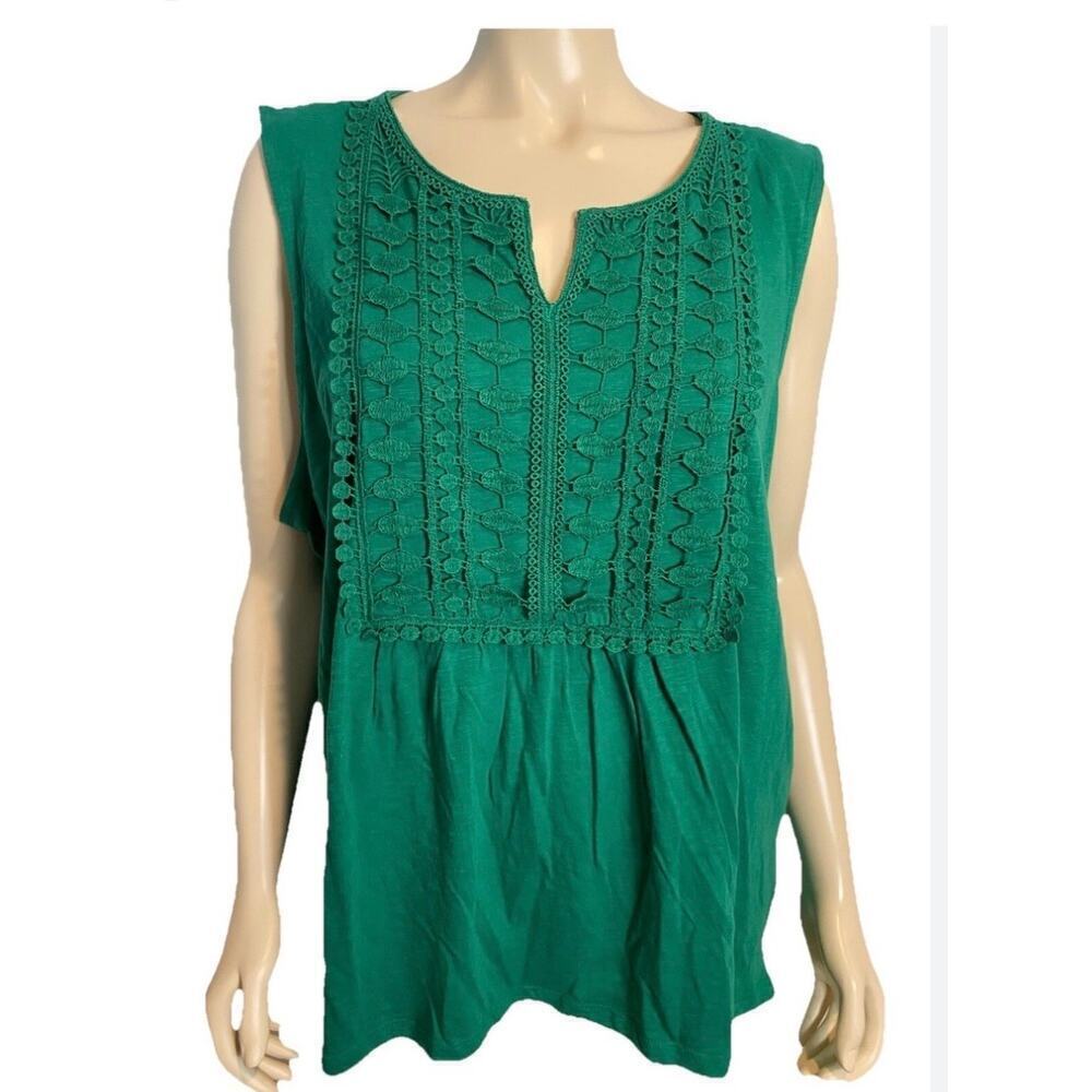 TALBOTS PETITES KELLY GEEEN top